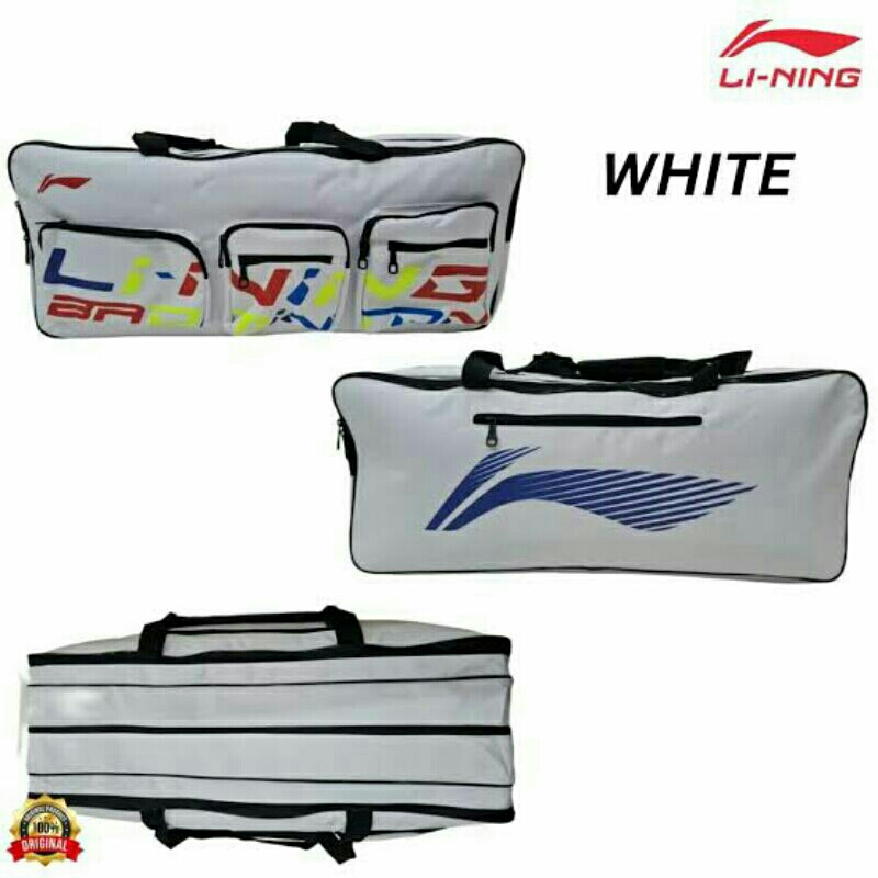 Tas Badminton Bulutangkis Lining 853 Dijamin Original Official Lining