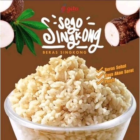 

Nasi Singkong 700gr - GitaFood