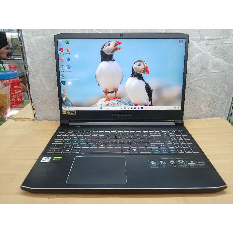 ACER PREDATOR HELIOS 300 INTEL CORE i7-10870H 2,2GHz RAM 16GB SSD 512GB NVDIA RTX 2060 6GB