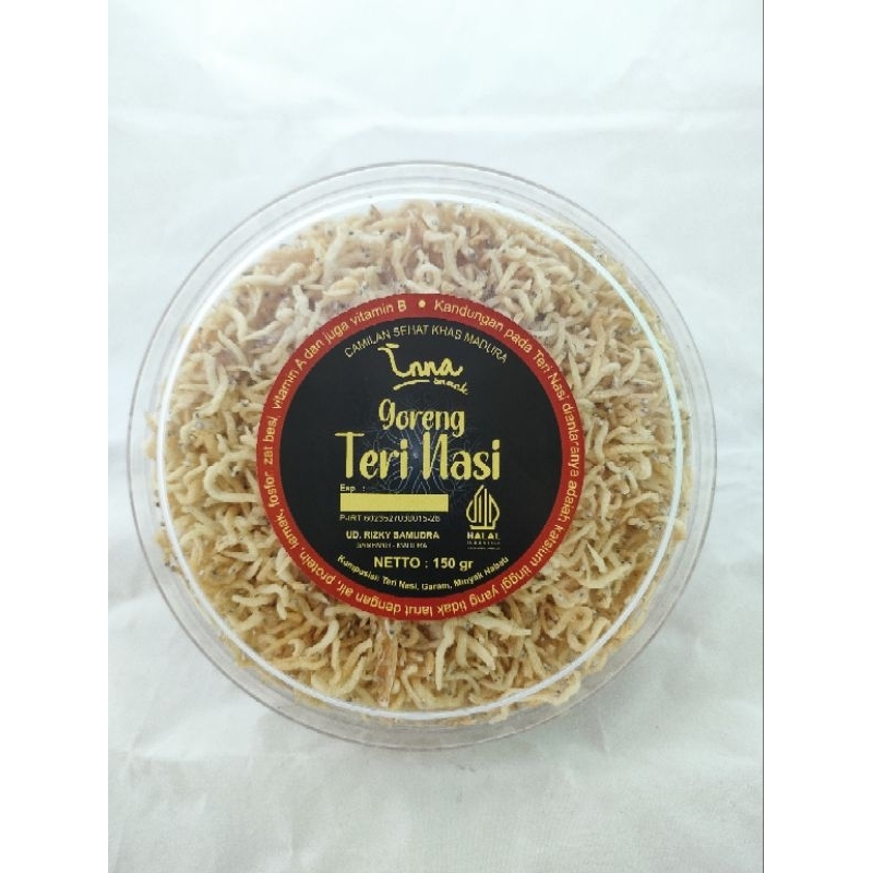 

Goreng Teri Nasi Inna Snack 150 gr