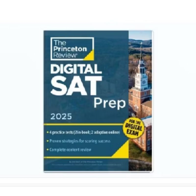 

BUKU THE PRINCETON REVIEW: ( DIGITAL SAT PREP 2025 )