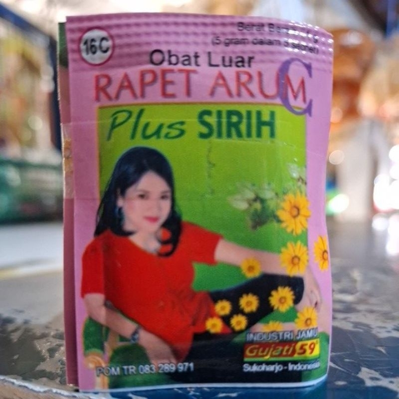 Rapet Arum Plus Sirih (Obat Luar) Gujati