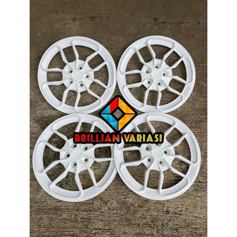 (HARGA 4BIJI) WHEELDOP TK LAMA RING 17 BAHAN PLASTIK UNTUK L300,GRANDMAX,APV DAN LAINNYA