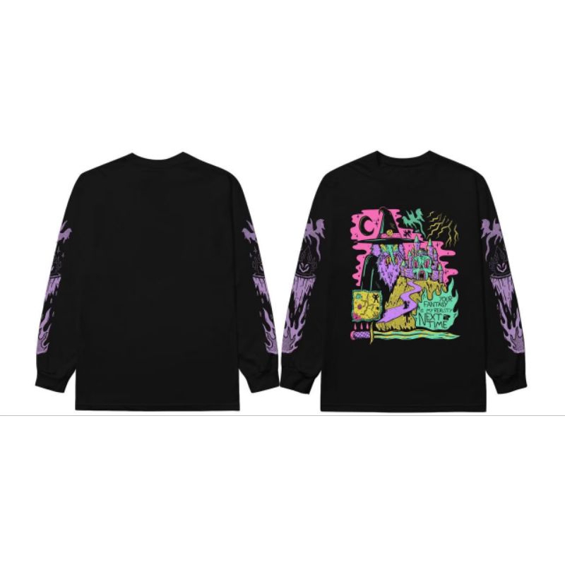 Three.7 kaos lengan panjang next time original