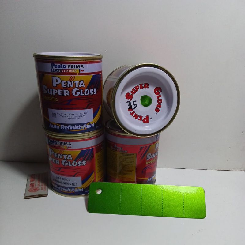 SP96065 CAT DUCO HIJAU KAWASAKI NINJA  PENTA METALLIC LIME GREEN GLOSS