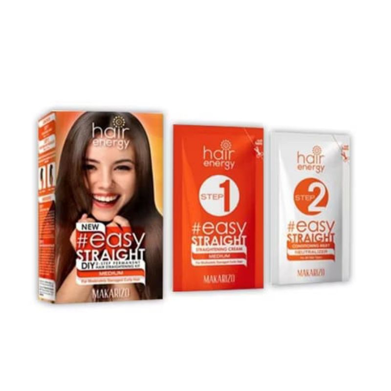 MAKARIZO OBAT PELURUS RAMBUT KERITING 120ML DIPAKAI SEBELUM CATOK