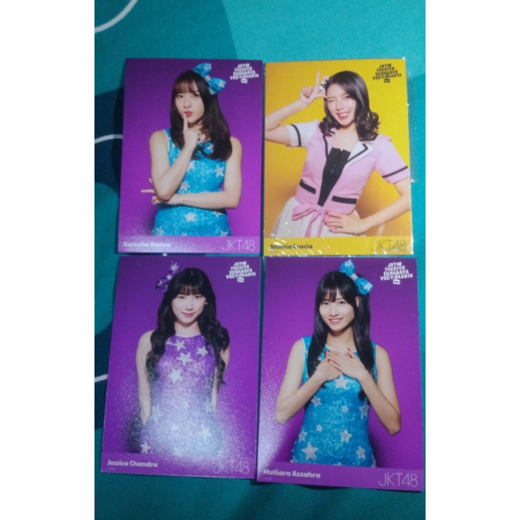 JKT48 PHOTOPACK THEATER SEMENTARA SURABAYA YOGYAKARTA ORIGINAL GRACIA ONIEL JESSI MUTHE