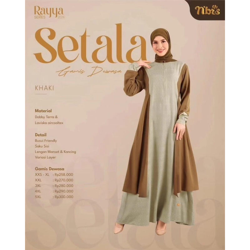 Nibras Setala Sarimbit //Gamis Sarimbit//Gamis Wanita//Gamis Muslim//Gamis Syari//Gamis  Remaja
