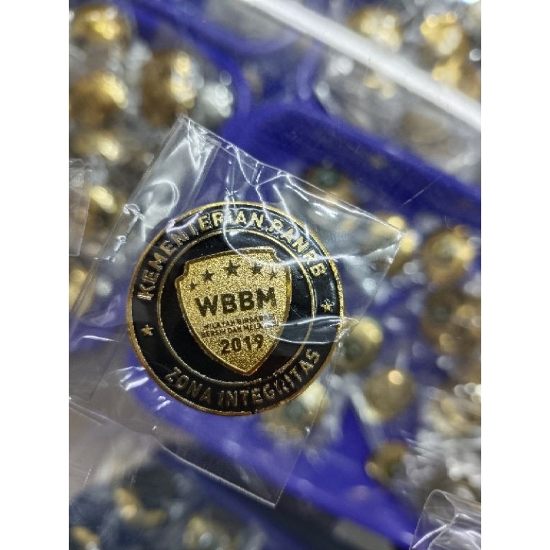 PIN WBBM/PIN ZONA INTEGRITAS/PIN WBBM 2019