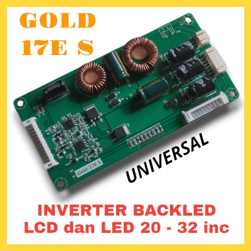 Inverter Backlight LED TV 32"-55" / Driver Inverter Universal Gold-17 Inverter Backlight Led/lcd