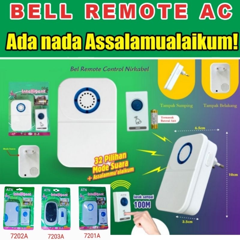 BELL LISTRIK AC WIRELESS 1 KNOP