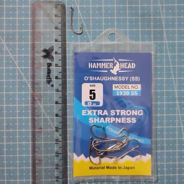 Hammerhead Kail Pancing Leher Panjang 1930SS Series Kuat dan Tajam