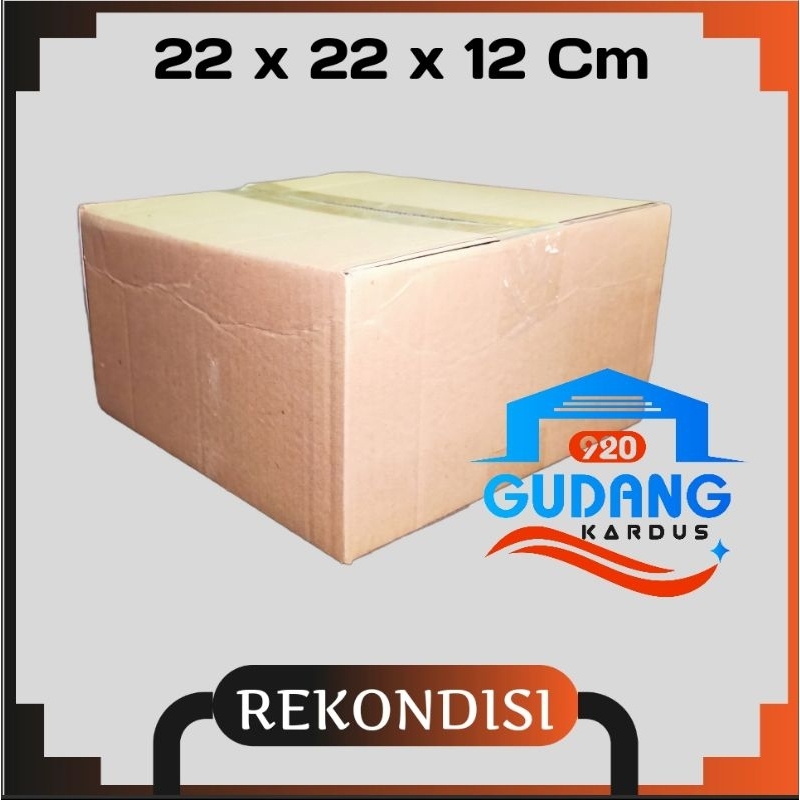 

KARDUS PACKING KECIL UKURAN 22 x 22 x 12 Cm