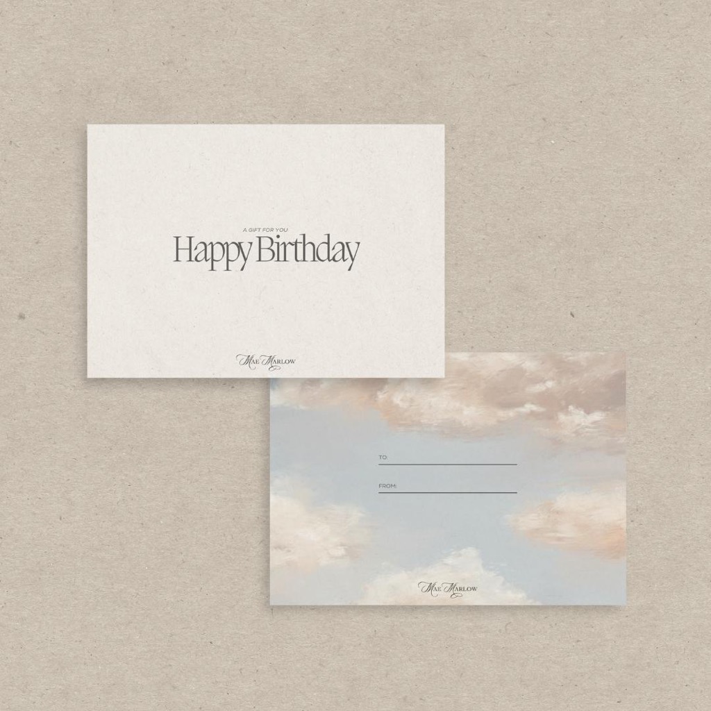 

Birthday Card - ADD ON