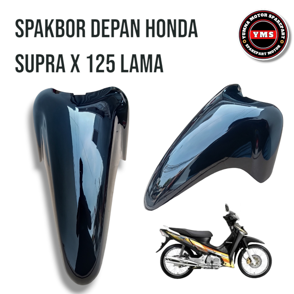 Spakbor depan Supra x 125 lama hitam Slebor depan supra x125 old spakbor depan honda supra x 125