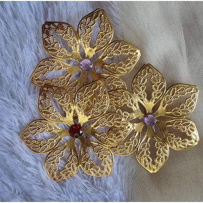 Bros Bunga | Bros Selendang Kebaya | Bros Obi Selendang Kebaya Bali | Bross Jilbab