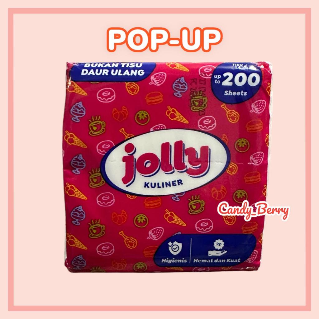 Jolly Tissue Pop Up 200 sheets CandyBerry