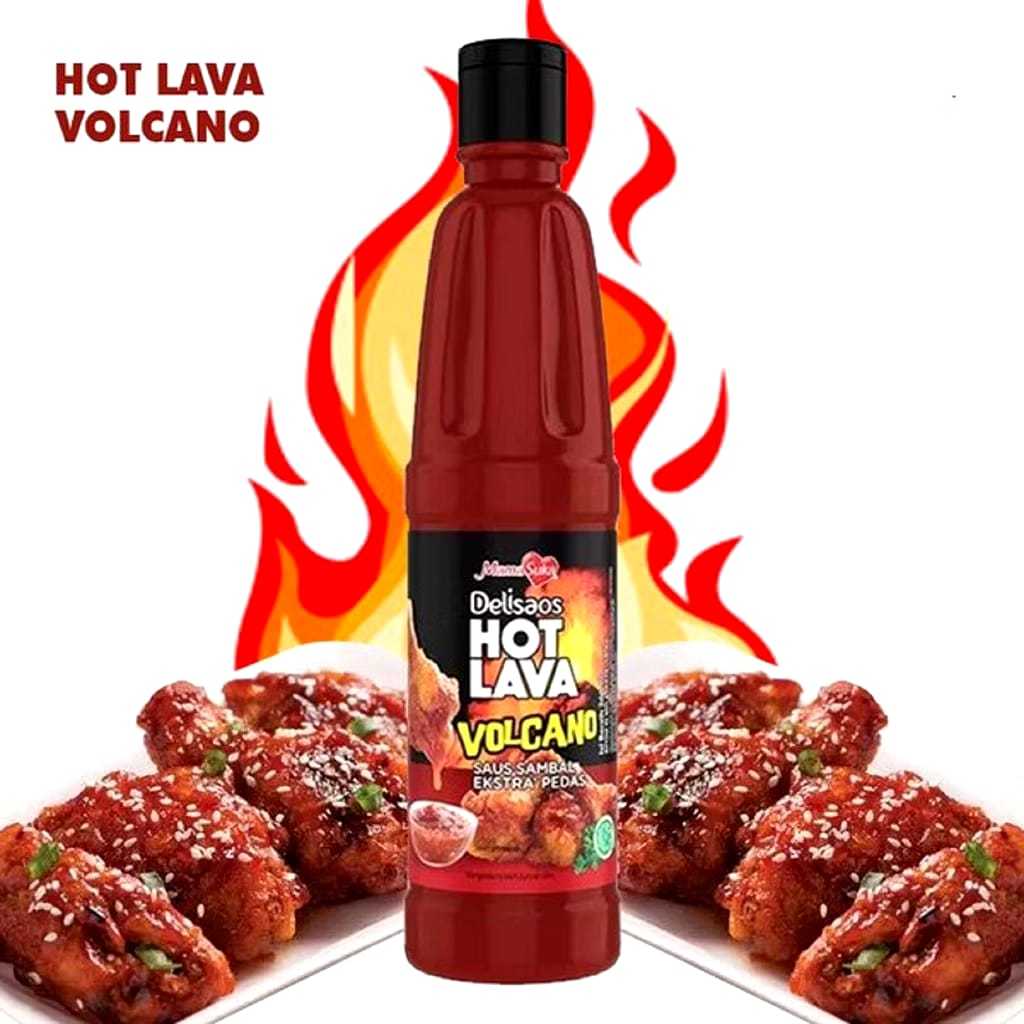 

SAUS MAMASUKA HOT LAVA VOLCANO 160 GR / SAOS SAMBAL KOREA / SAUCE HOT LAVA VOLCANO