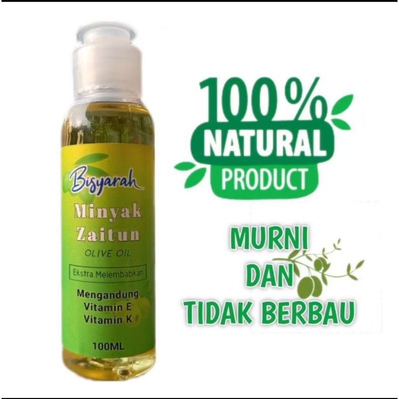 

Minyak Zaitun{Bisyarah}Ektra Virgin Olive Oil 100 ml}