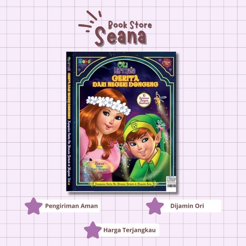 PO Majalah Bobo Edisi Koleksi “Oki Nirmala, Cerita Dari Negeri Dongeng" - Seana Book