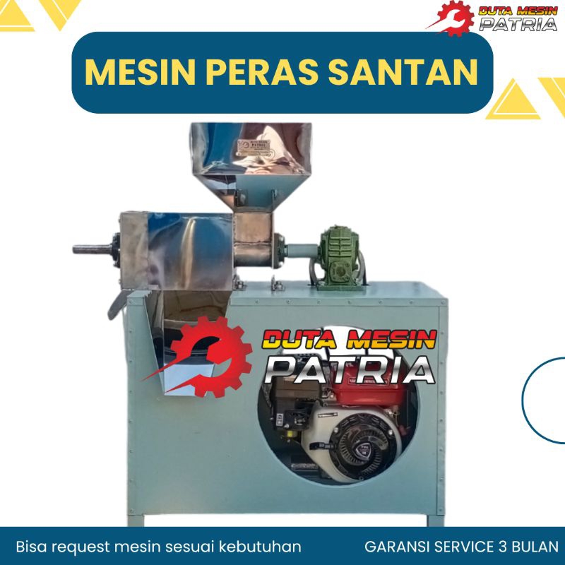 Mesin Peras Santan Kelapa