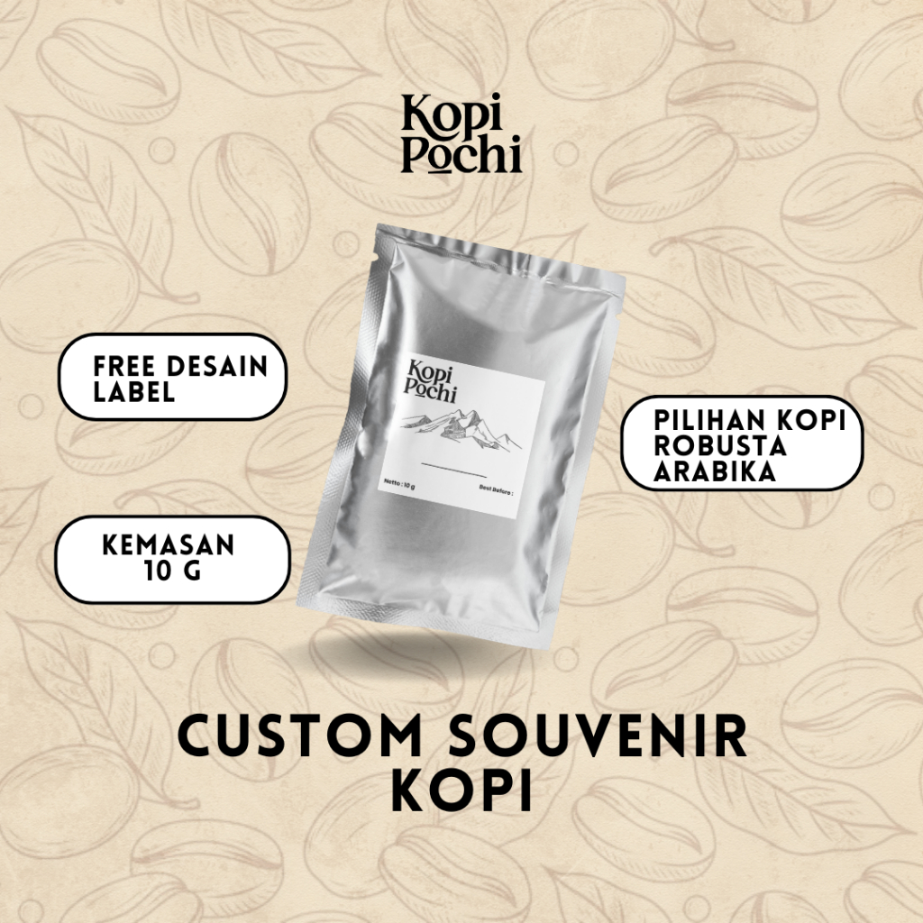 

Custom Souvenir Kopi by Kopi Pochi