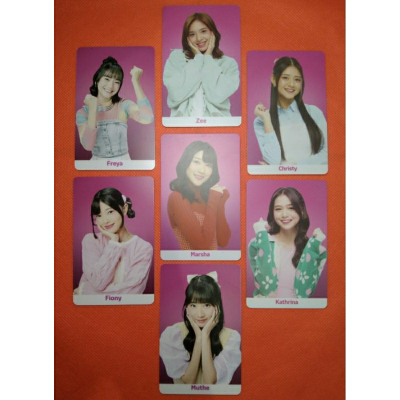 PHOTOCARD JKT48 X TELKOMSEL