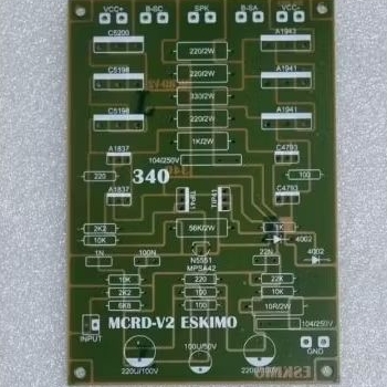 PCB power mcrd V2 mono 340