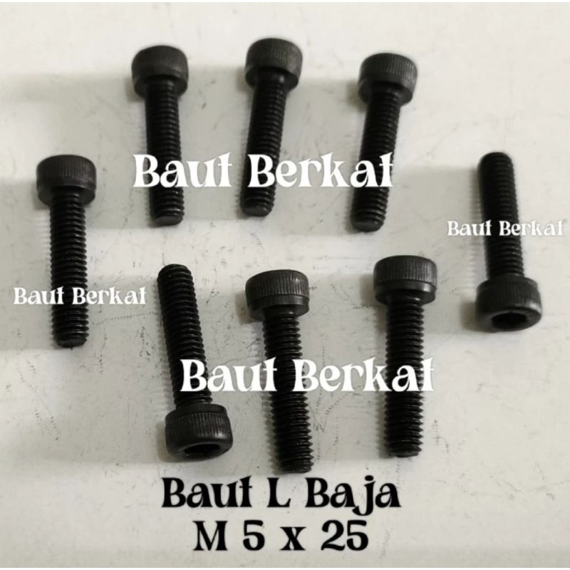 baut L baja m5x25 kunci L4 baut L baja 5x25 baut baja m5x25 baut baja 5x25 baut L 5x25 Baut L M5x25 