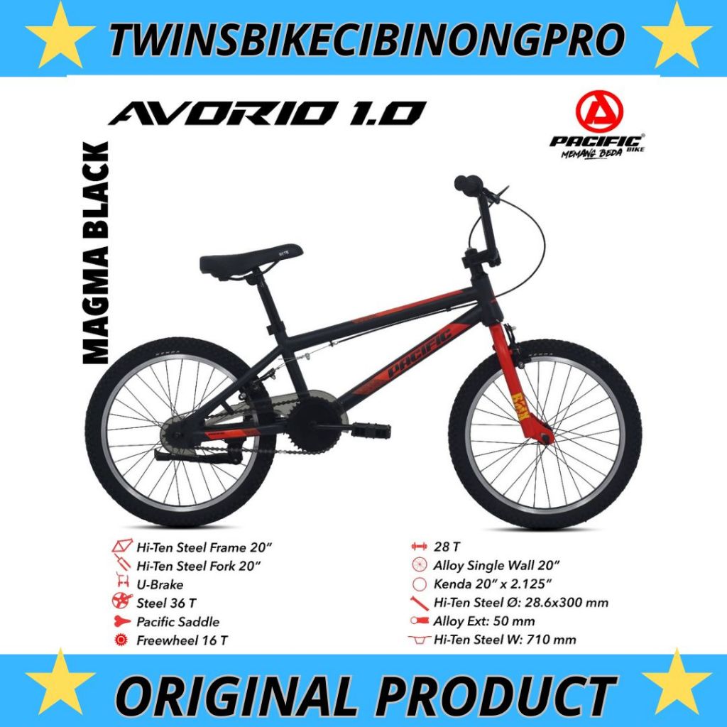 Sepeda Bmx 20 Pacific AVORIO 1.0