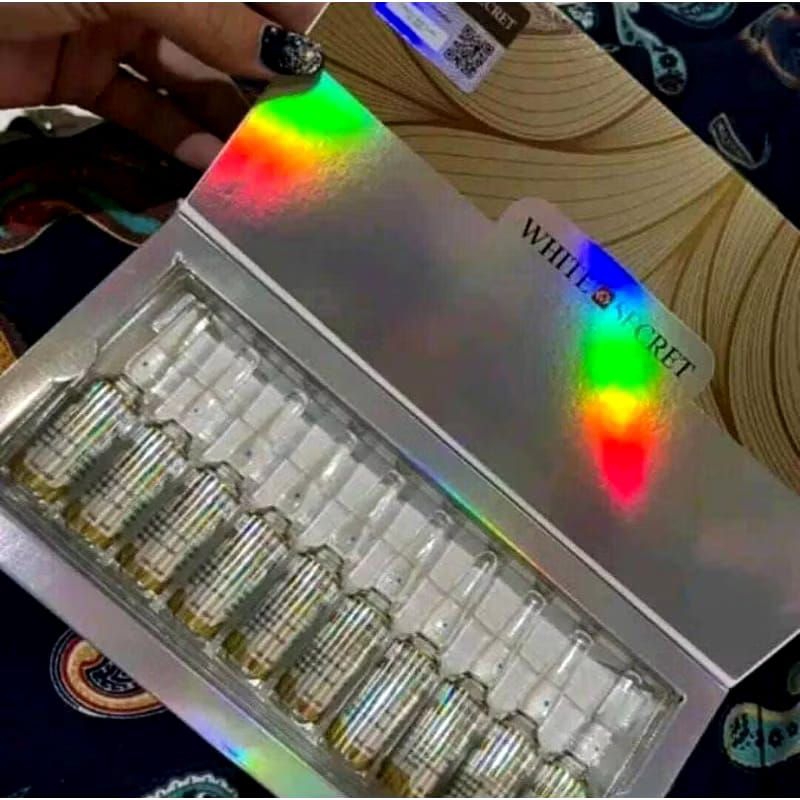 White secret ultra vitamin c collagen white secret || 10 ampul tanpa box