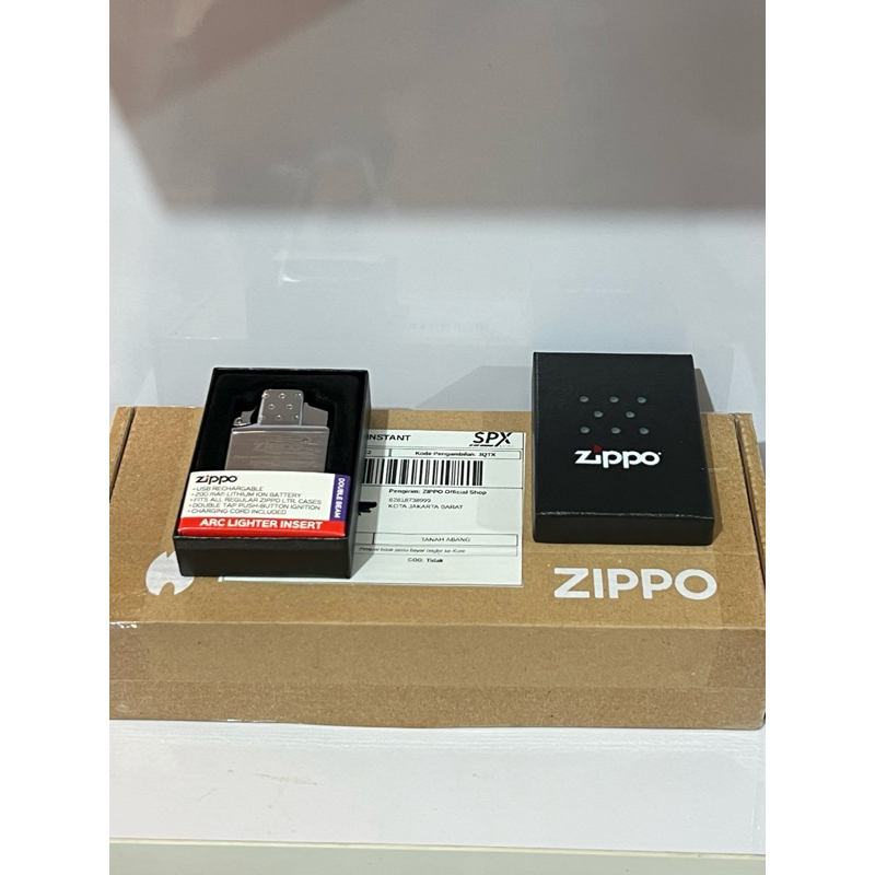 Zippo Arc Lighter Insert / Zippo Listrik Bukan Api