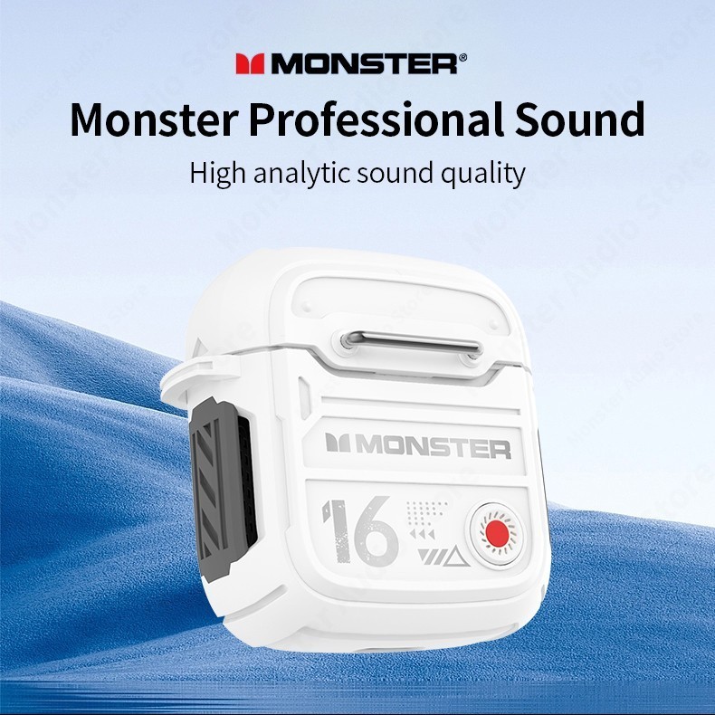 MONSTER Airmars XKT16 TWS Wireless Bluetooth Earphones Gaming Headset