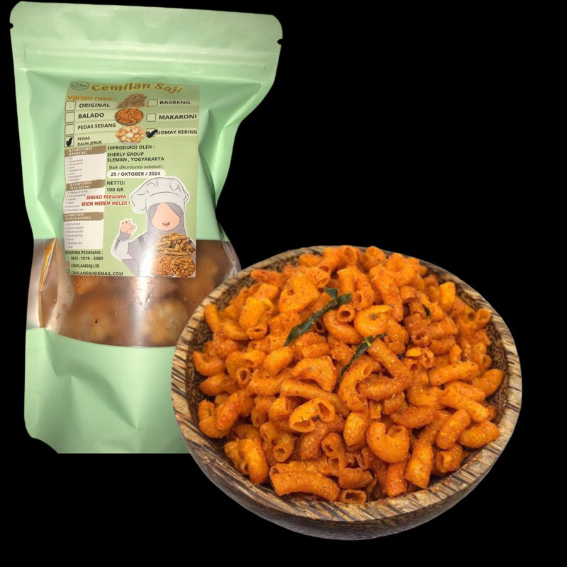 

CEMILAN SAJI MAKARONI DAUN JERUK 100 grm
