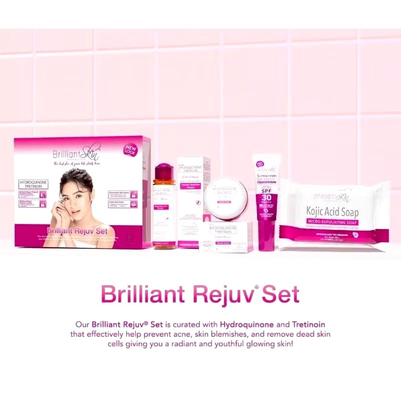 BRILLIANT SKIN REJUV SET ORIGINAL | 2 VARIAN PAKET BRILLIANT SKIN | PAKET CREAM BRILLIANT SKINCARE |