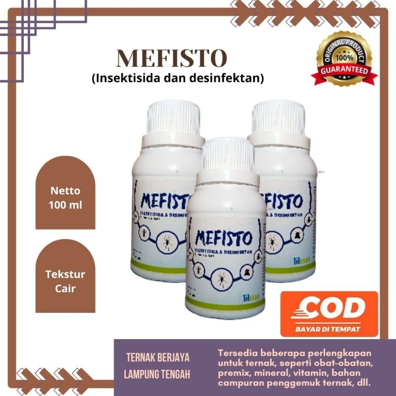 MEFISTO Insektisida & Desinfektan 100 ml
