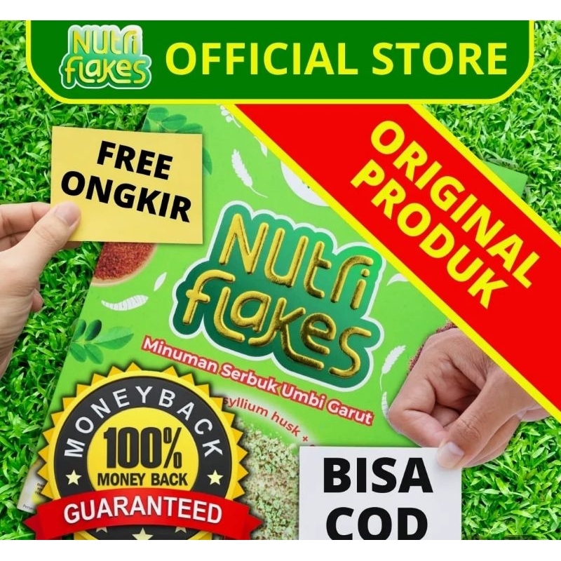 

paket 1box Nutriflakes merupakn minuman untuk mencegah obesitas menurunkan asam lambung memperbaiki pencernaan