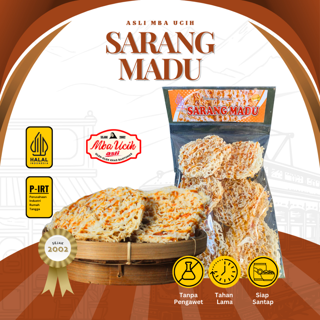 

Sarang Madu Asli Mba Ucih Oleh Oleh Khas Banyumas