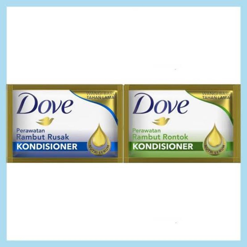 Dove conditoner 1 renceng / dove conditioner sachet / conditoner dove sachet