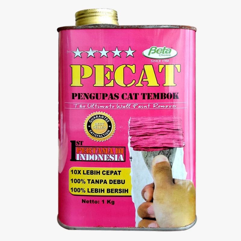 Pecat Perontok Cat Tembok cat minyak 4kg cairan mengelupas cat dinding