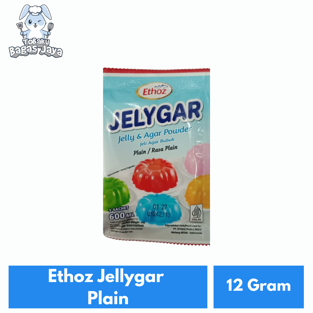 

Jeli Bubuk Ethoz Jellygar Plain 12 Gram