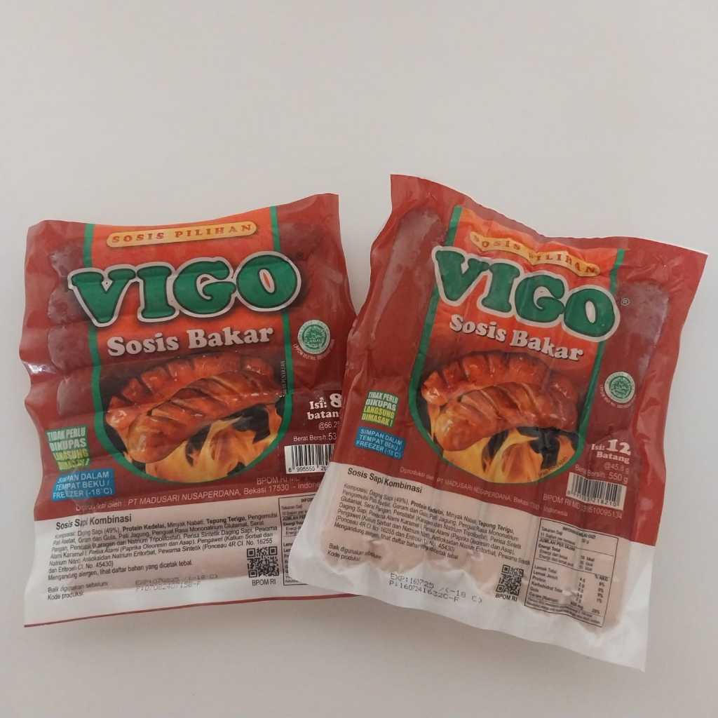 

Vigo Sosis Bakar Sapi Nikmat dan Lezat