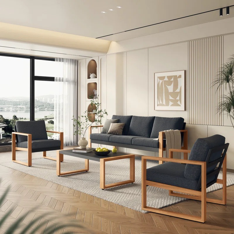 Sofa Ruang Tamu Mewah Kayu Jati Sofa Tamu Jati Minimalis