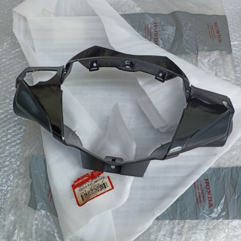 COVER BATOK KEPALA REPLEKTOR LAMPU HONDA SUPRA X 125 X125 BATMAN ORI AHM 53205-KVL-N00FMB HITAM