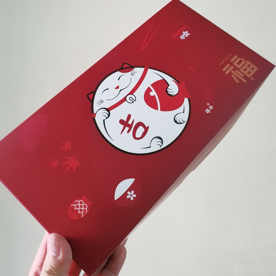 

(5pcs) Box Imlek Kemasan Kue lapis Legit Dus Parcel Snack Motif Chinese New Year