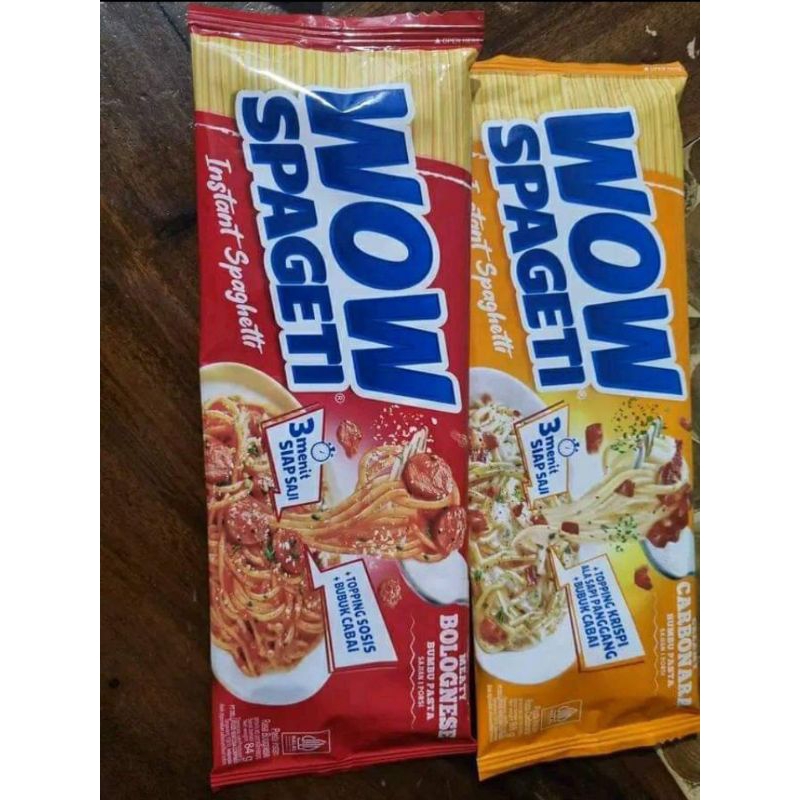 

WOW SPAGETI BOLOGNESE INSTAN ecer /pcs