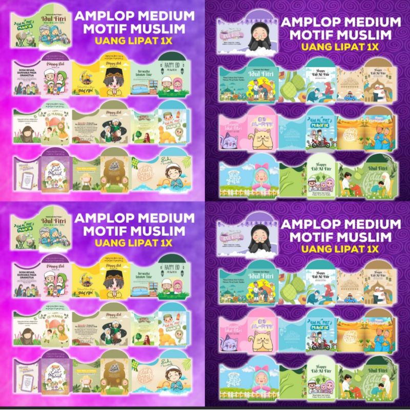 

PROMO RAMADHAN AMPLOP LEBARAN MOTIF ISLAMI 2025 1PAK ISI 10LEMBAR