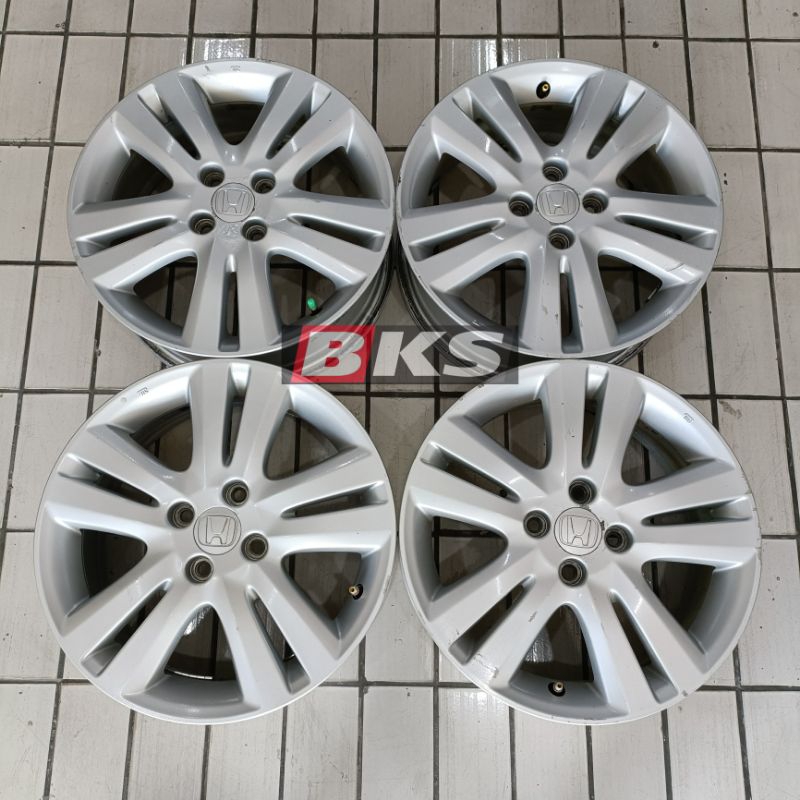 Velg Bekas ORIGINAL HONDA JAZZ RS Ring 16 pcd 4x100 Buat Jazz Brio Yaris Ayla Calya