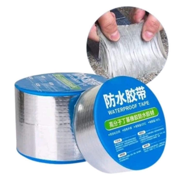 HSS-LAKBAN ANTI BOCOR 3M LAKBAN ANTI AIR LAKBAN ALUMINIUM FOIL BUTYL