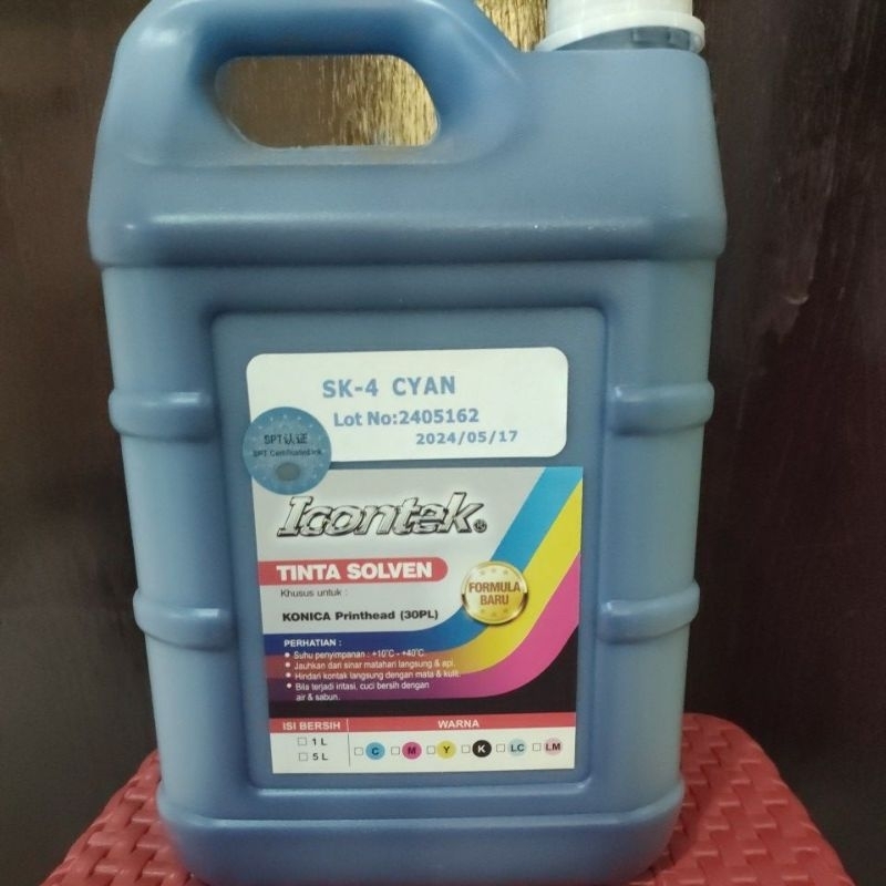 MyZonE Store - Tinta Icontek 5 Liter Orinal